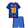 Maillot de Supporter FC Barcelone Jordi Alba 18 Troisième 2021-22 Pour Enfant